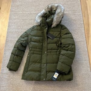 Tommy Hilfiger khaki winter coat